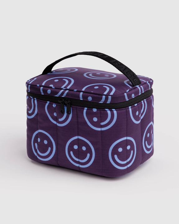 Baggu - Puffy Lunch Bag - Indigo Happy - PRE-ORDER FOR SHIPPING AFTER MONDAY OCTOBER 12TH*