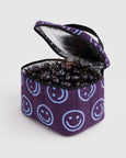 Baggu - Puffy Lunch Bag - Indigo Happy - PRE-ORDER FOR SHIPPING AFTER MONDAY OCTOBER 12TH*