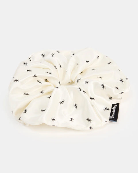 Chunks - Large Silk Scrunchie - Ants