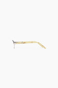 Szade Cherry Sunglasses - polished silver / blue light