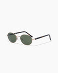 Szade Finch Sunglasses - Polished gold / Moss