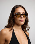 Szade Blair Sunglasses - Havana Tortoiseshell / Caper