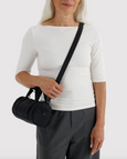 Baggu - Small Nylon Duffle Bag - Black - *PRE-ORDER FOR SHIPPING AFTER MONDAY OCTOBER 12TH*