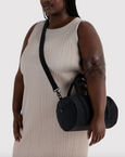 Baggu - Nylon Duffle Bag - Black - PRE-ORDER FOR SHIPPING AFTER MONDAY OCTOBER 12TH*