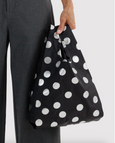 Baby Baggu - Silver Metallic Polka Dot - PRE-ORDER FOR SHIPPING AFTER MONDAY OCTOBER 12TH*