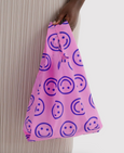 Baby Baggu - Pop Pink Happy - *PRE-ORDER FOR SHIPPING AFTER MONDAY OCTOBER 12TH*