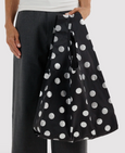 Baggu - Standard - Silver Metallic Polka Dot - *PRE-ORDER FOR SHIPPING AFTER MONDAY OCTOBER 12TH*
