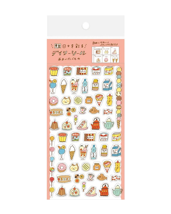 Furukawa Shiko - Sticker Sheet - Sweets Watashi-Biyori