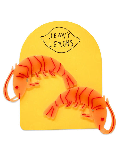 Jenny Lemons - Shrimp Alligator Hair Clip Set