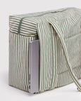 Baggu - Small Cloud Carry On - Sage Stripe