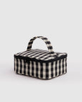 Baggu - Small Cosmetic Case - Black and Cream Gingham