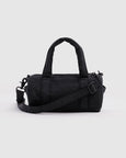 Baggu - Small Nylon Duffle Bag - Black - *PRE-ORDER FOR SHIPPING AFTER MONDAY OCTOBER 12TH*