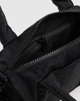 Baggu - Small Nylon Duffle Bag - Black - *PRE-ORDER FOR SHIPPING AFTER MONDAY OCTOBER 12TH*