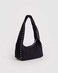 Baggu - Small Nylon Meringue Bag - Studs - Black - PRE-ORDER FOR SHIPPING AFTER MONDAY OCTOBER 12TH*