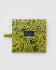 Baggu - Standard - Chartreuse Paisley