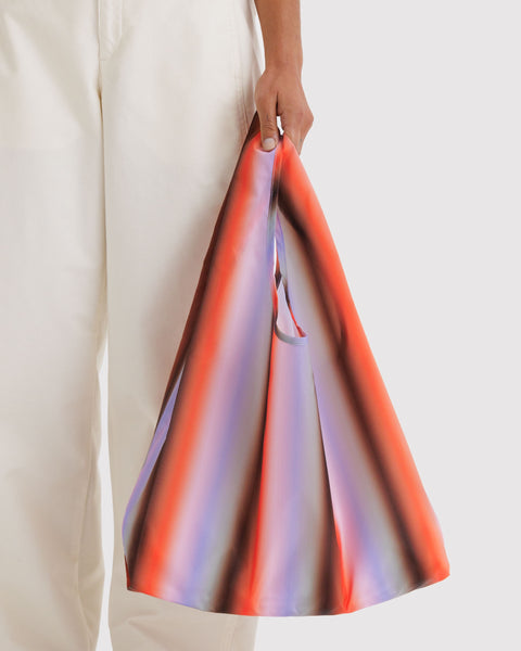 Baggu - Standard - Gradient Stripe Poppy & Lilac