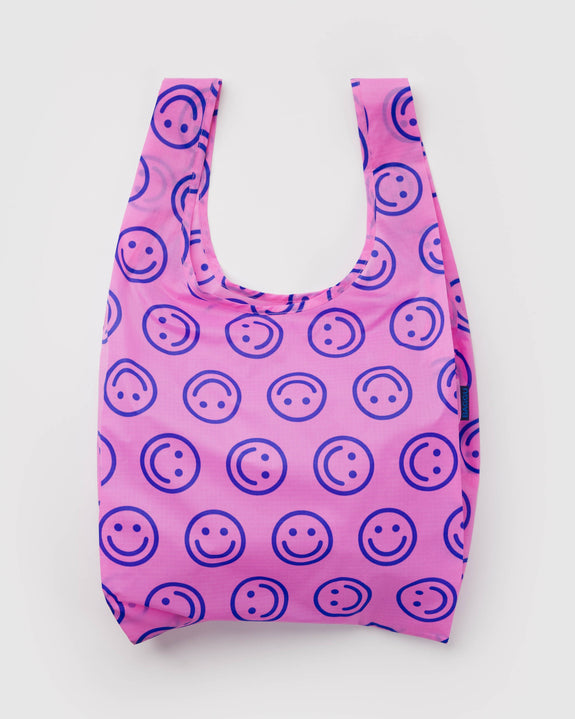 Baggu - Standard - Pop Pink Happy - PRE-ORDER FOR SHIPPING AFTER MONDAY OCTOBER 12TH*