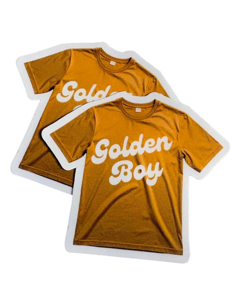 Carla Adams - Golden Boy Sticker
