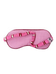 Mosey Me - Raspberry Stripe Eye Mask