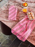 Mosey Me - Raspberry Stripe Oven Mitt