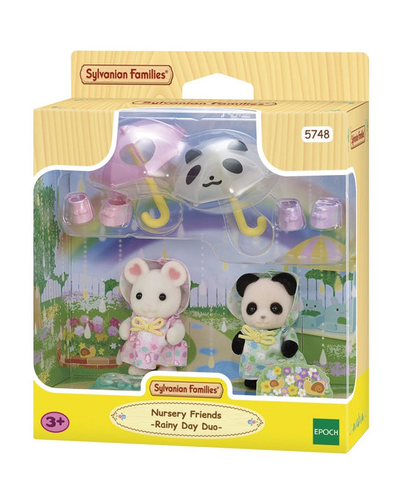 Sylvanian Families - Nursery Friends Rainy Day Duo