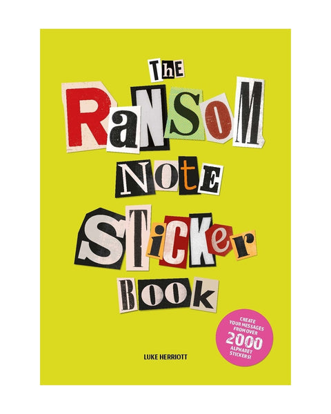 The Ransom Note Sticker Book