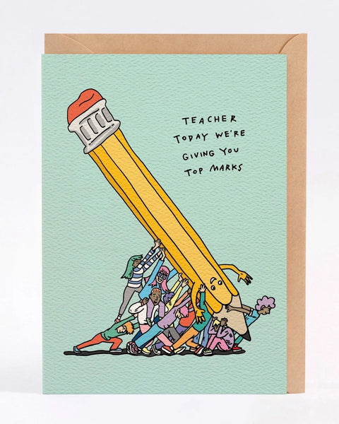 Wally Paper Co Cards - Top Marks