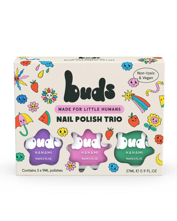 Hanami - Buds Kids Nail Polish Trio Pack - Twist