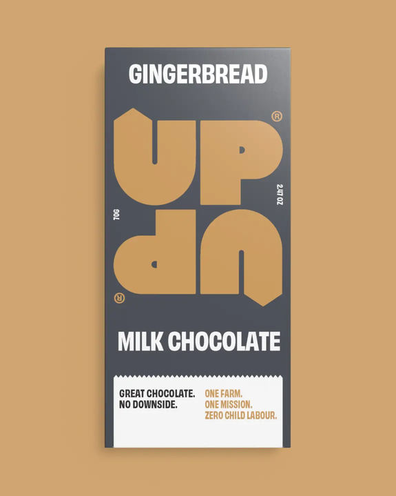 UP-UP Chocolate - Gingerbread - 70g