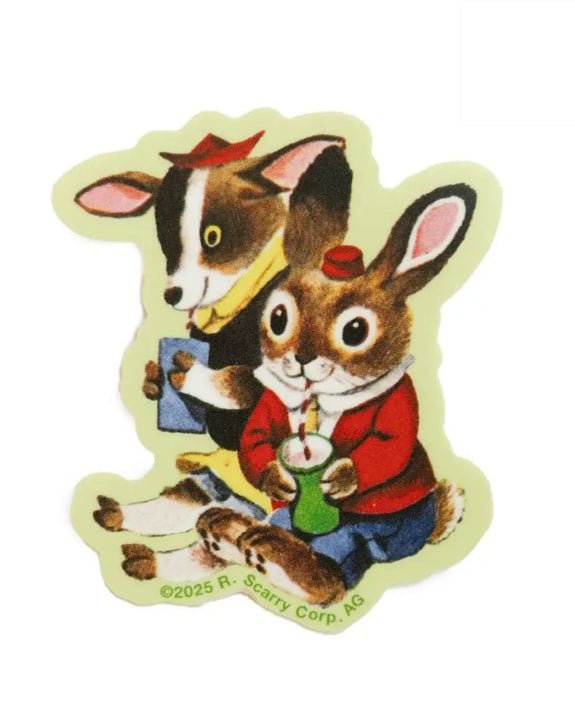 3P4 X Richard Scarry® - Farm Friends Sticker
