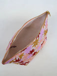 Mosey Me - Peach Floral Cosmetic Case