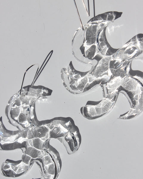 Dorkus Design - Wobble earrings - Flow