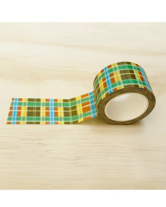 Rags AF - Warm Plaid! Washi Tape