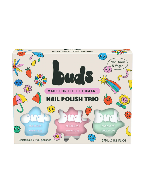Hanami - Buds Kids Nail Polish Trio Pack - Wink