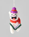 Wrap - Hanging Felt Ornament - Dickens
