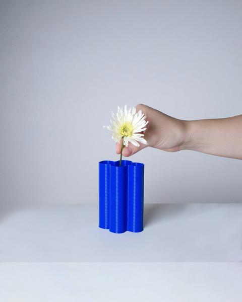 Warren & Laetitia - Alvaro XL - Mini Vase - Blue