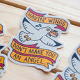 Curlworks - Havin' Wings Don't Make You An Angel - Vinyl Sticker