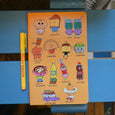 Natali Koromoto - Los Alfabetos Hardcover Notebook