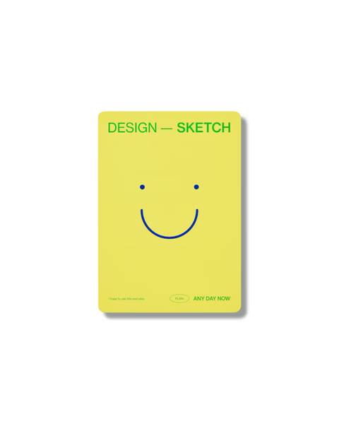 Any Day Now - Sketch Notebook A6 - Plain - Butter
