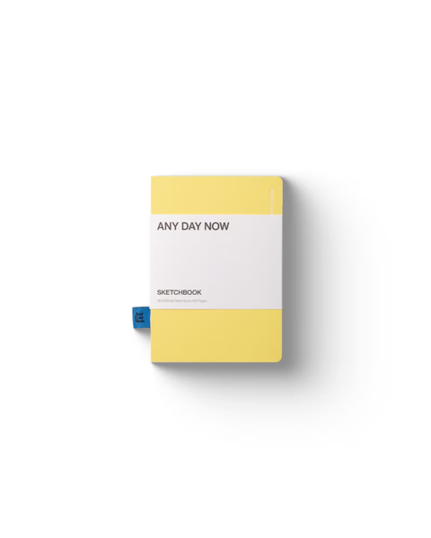 Any Day Now - Sketchbook - A6 - Yellow