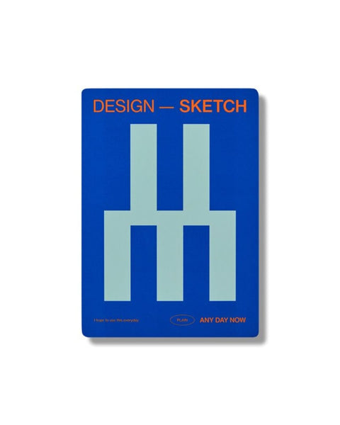 Any Day Now - Sketch Notebook A6 - Plain - Indigo