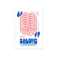 Always Friends - "Salumi" A3 Print