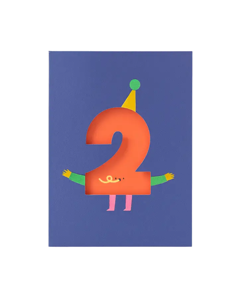 Rumble Cards - Age 2 Die Cut Card