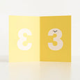 Rumble Cards - Age 3 Die Cut Card