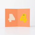 Rumble Cards - Age 4 Die Cut Card