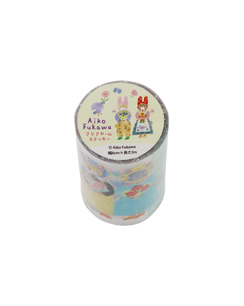 NIPPAN - Clear Roll Sticker - Aiko Fukawa