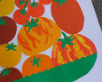 Alice Oehr - Tomato Table Piece Riso Print - A3