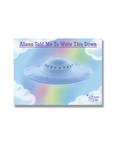 Goodbye Press - Aliens Sticky Note Pad