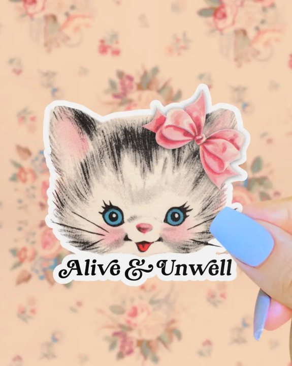 Pretty Toxic Stickers - Alive & Unwell