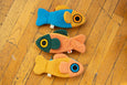 Curlworks - The Fish Pouch - Blue / Yellow